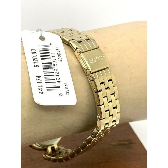 Caravelle By Bulova Women's Watch 44L174 Gold Tone - Picture 10 of 12